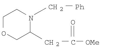 Methyl (4-benzylmorpholin-3-yl)acetate